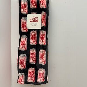 Diet Coke Velvet Soft Throw Blanket
